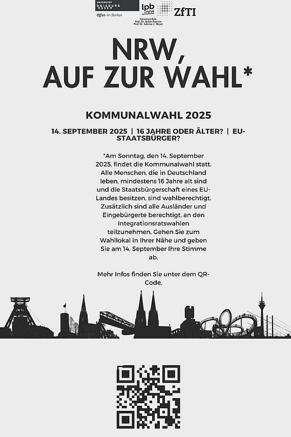 Poster zur Kommunalwahl